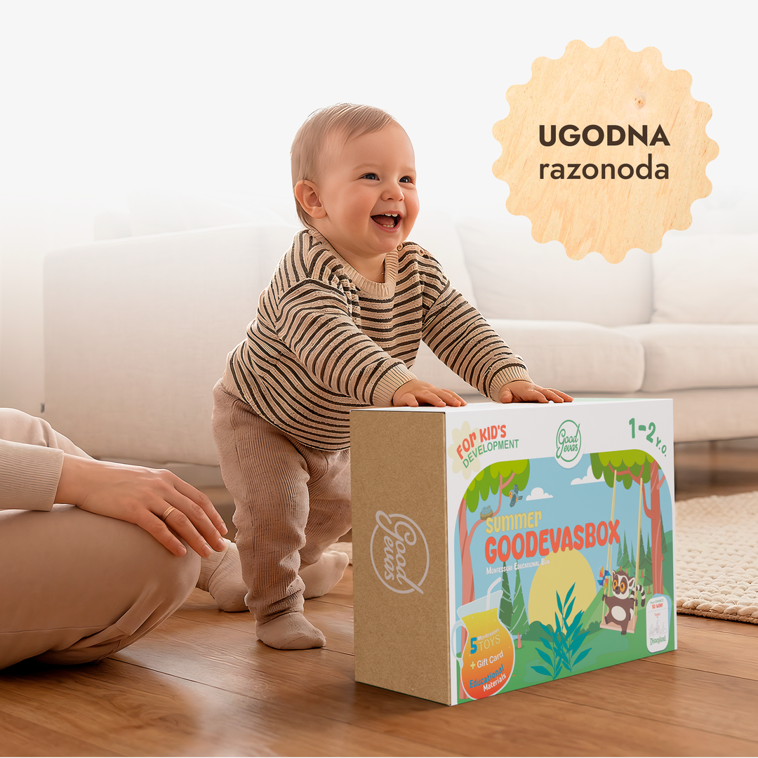Godišnja pretplata na setove za igru (1–2 godine) — 4 seta godišnje — GoodevasBox