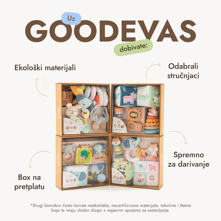 BabyBox — Setovi za igru za prvu godinu (0–12 mjeseci)