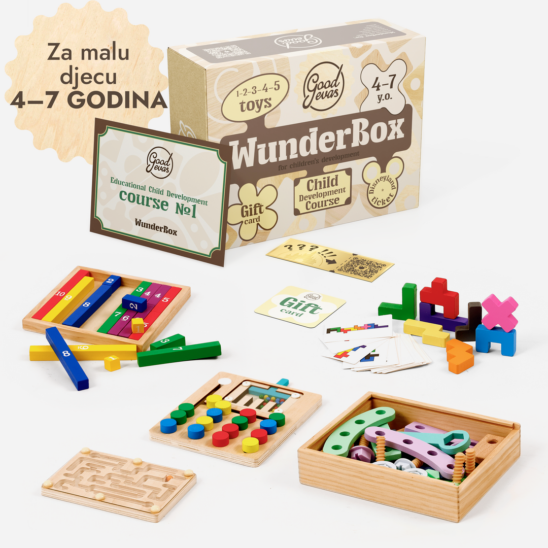WunderBox 4–7 godina – razvojna kutija za djecu