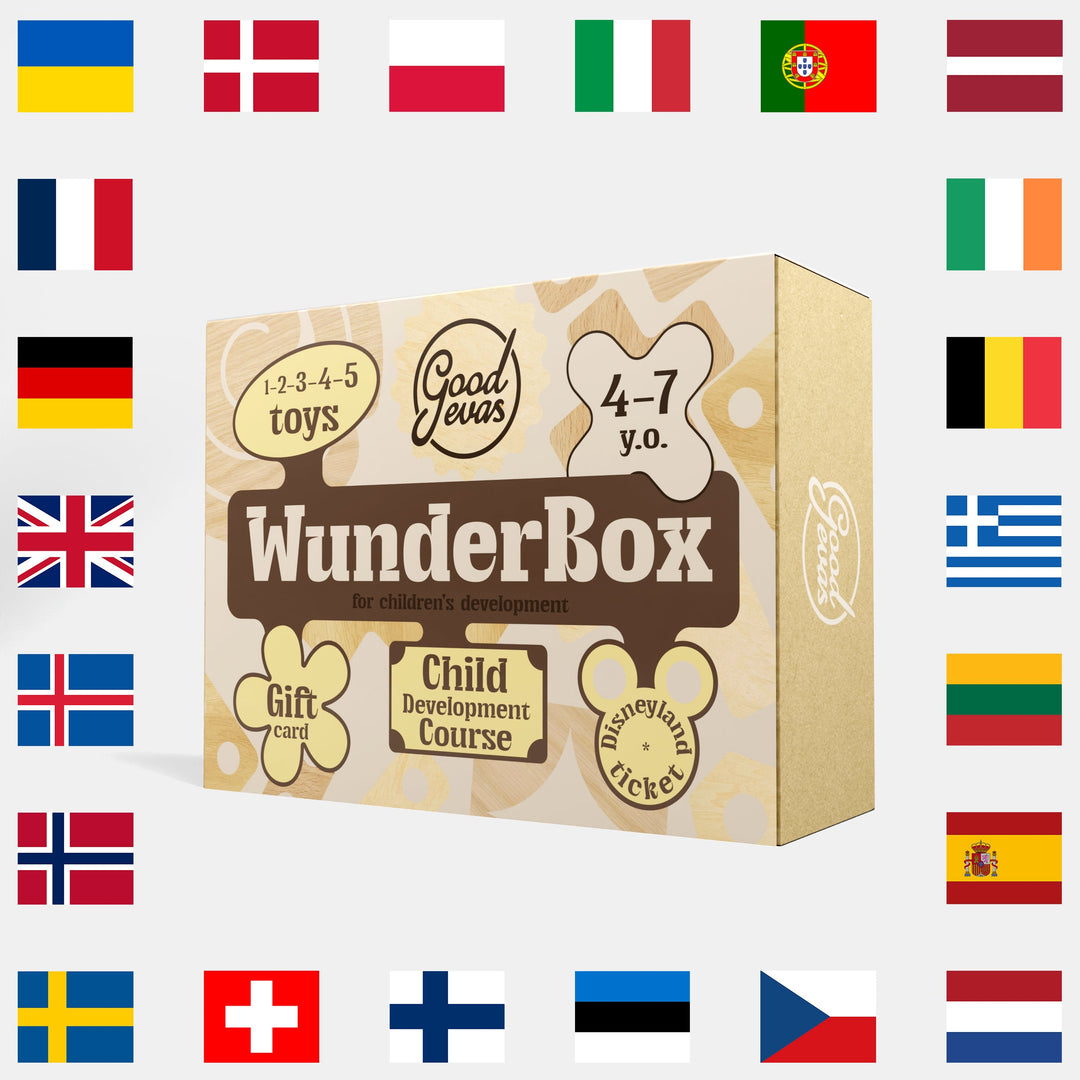 WunderBox 4–7 godina – razvojna kutija za djecu