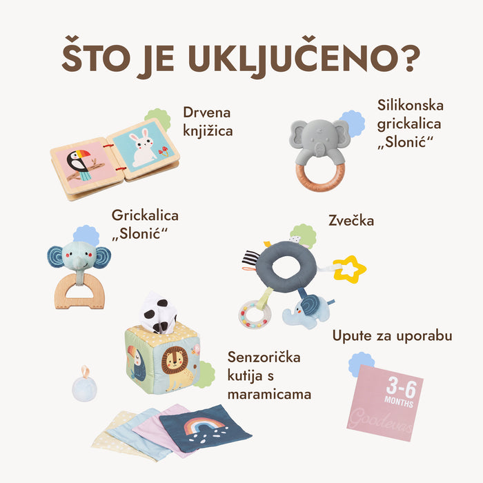 BabyBox — Setovi za igru za prvu godinu (0–12 mjeseci)