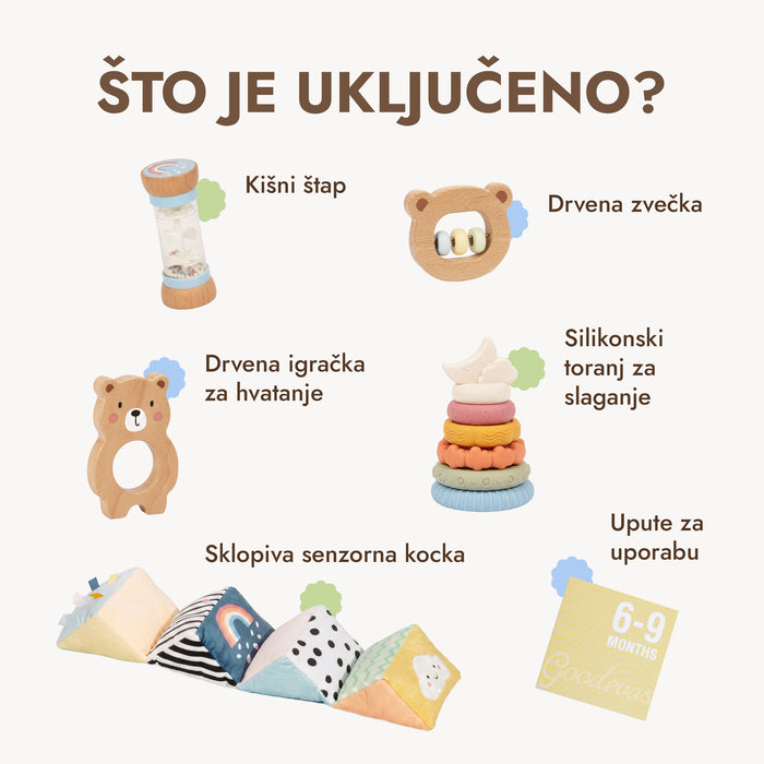 BabyBox — Setovi za igru za prvu godinu (0–12 mjeseci)