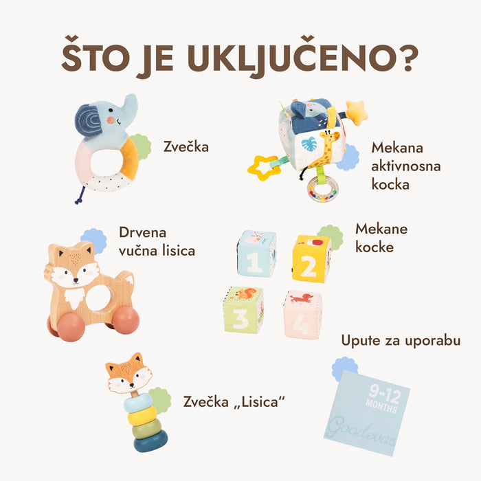 BabyBox — Setovi za igru za prvu godinu (0–12 mjeseci)