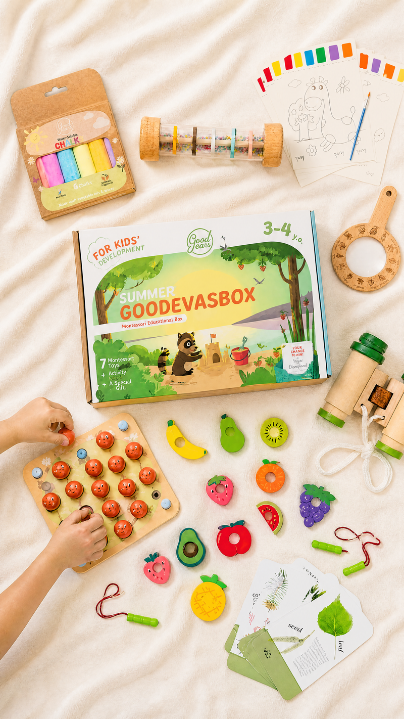 Ljetni set igračaka za djecu (3–4 godine) — GoodevasBox