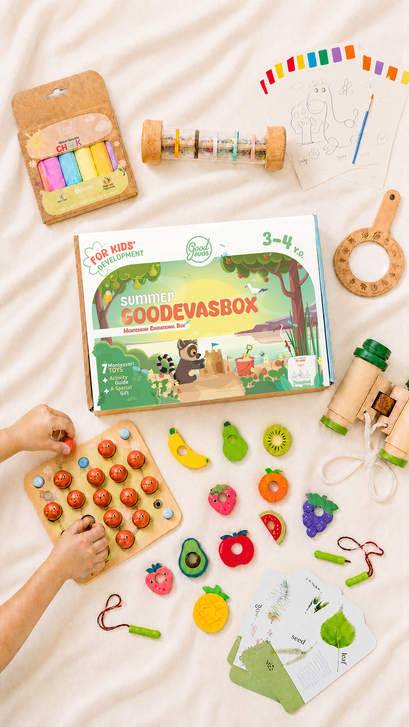 Ljetni set igračaka za djecu (3–4 godine) — GoodevasBox