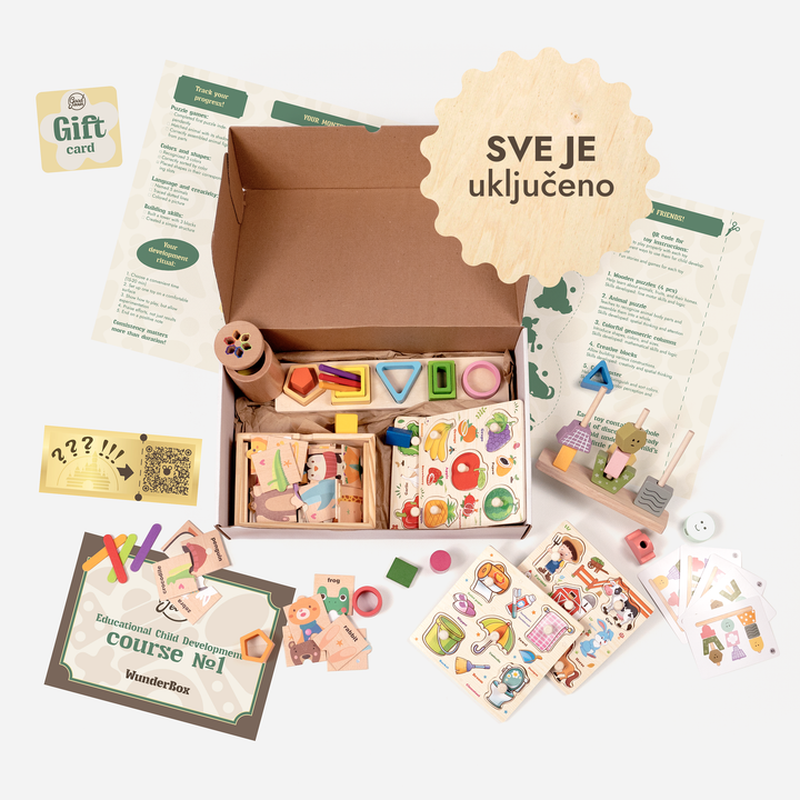 WunderBox 4–7 godina – razvojna kutija za djecu