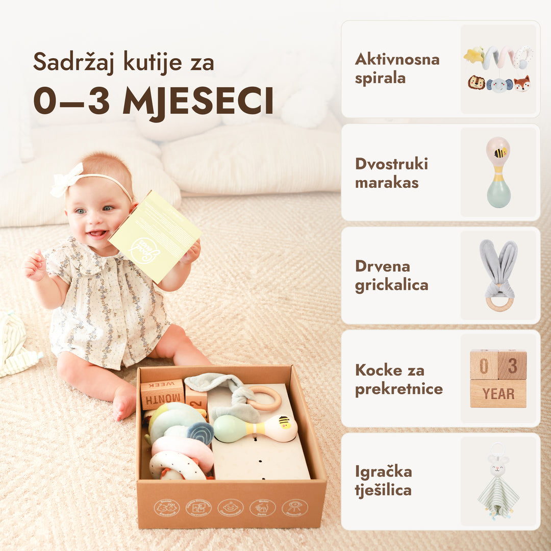 BabyBox — Setovi za igru za prvu godinu (0–12 mjeseci)