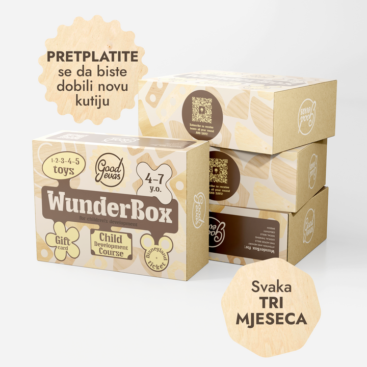 WunderBox 4–7 godina – razvojna kutija za djecu