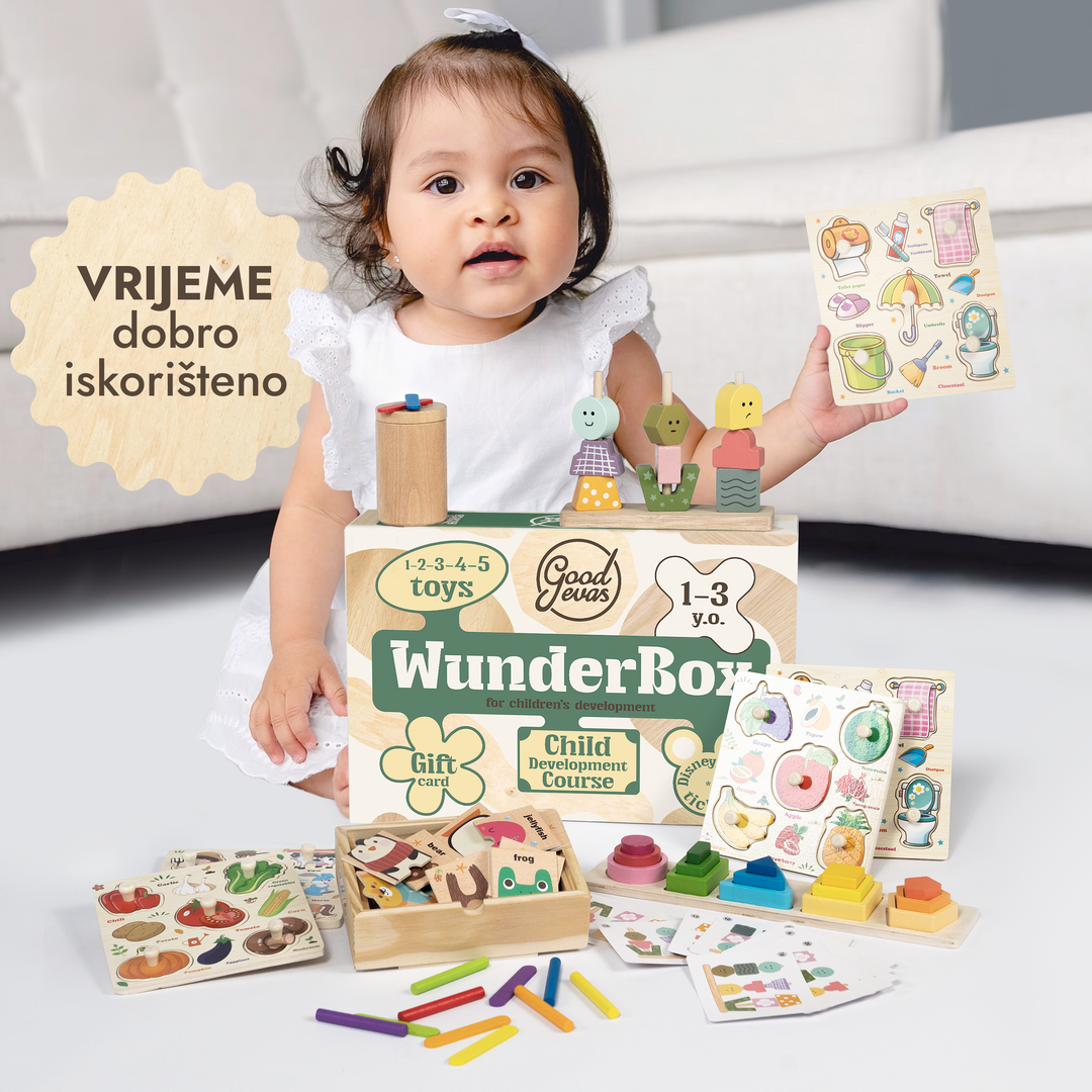 WunderBox 1–3 godine – razvojna kutija za malu djecu