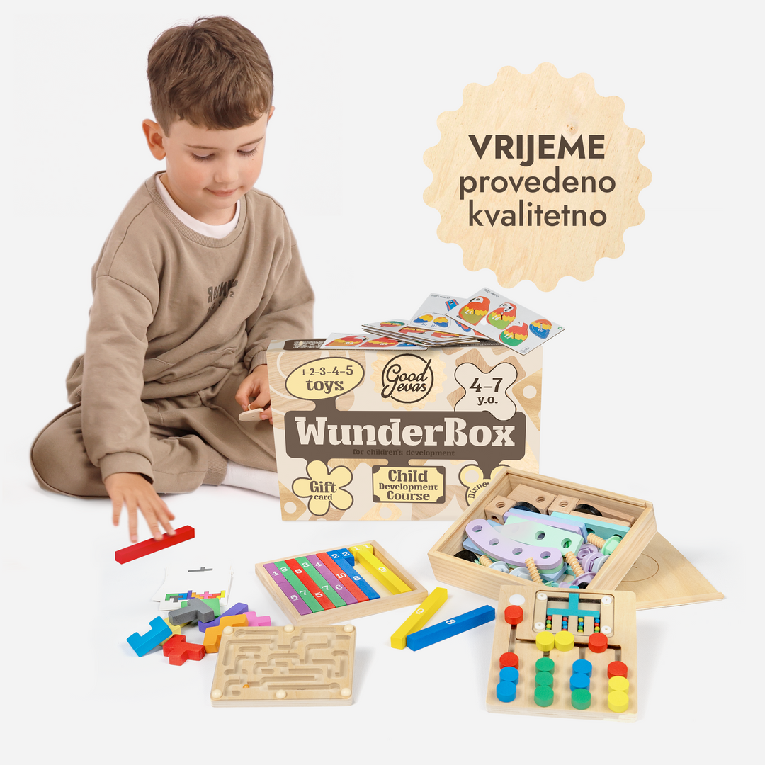 WunderBox 4–7 godina – razvojna kutija za djecu