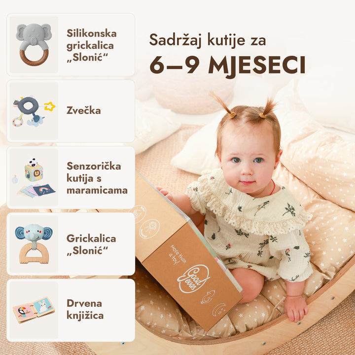 BabyBox — Setovi za igru za prvu godinu (0–12 mjeseci)