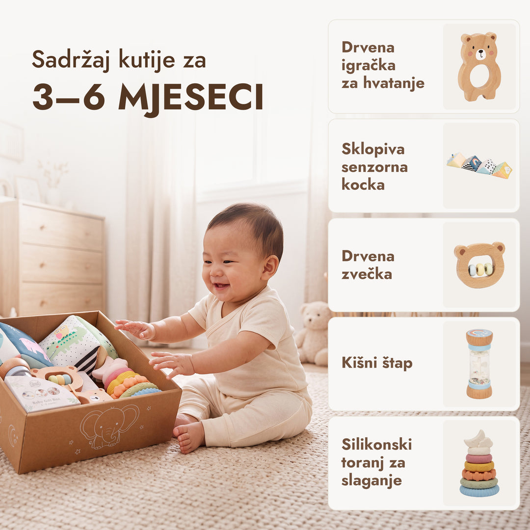 BabyBox — Setovi za igru za prvu godinu (0–12 mjeseci)