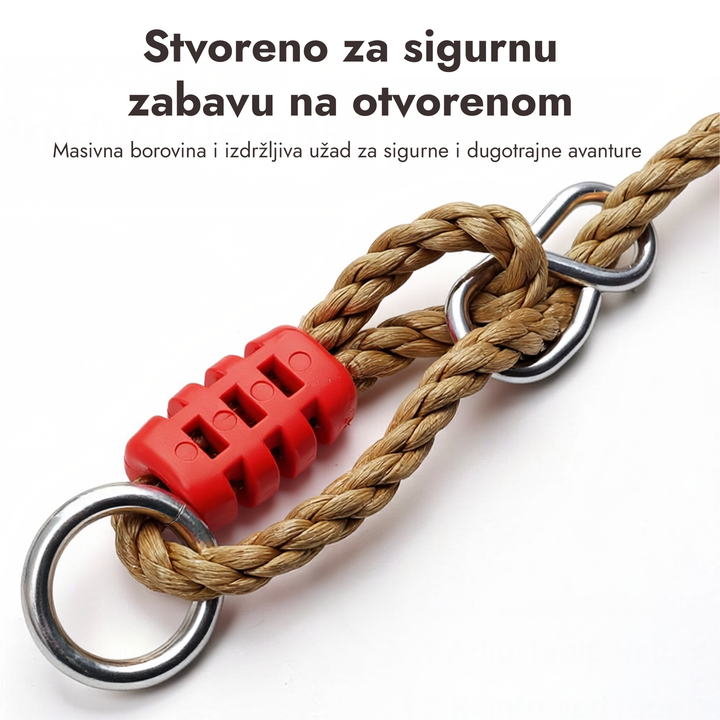 2u1 Set za ljuljanje: Trapez + Gimnastički koluti