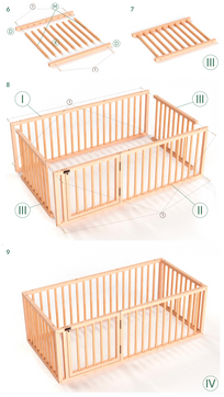 Montessori krevet