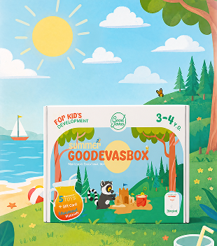 Ljetni set igračaka za djecu (3–4 godine) — GoodevasBox