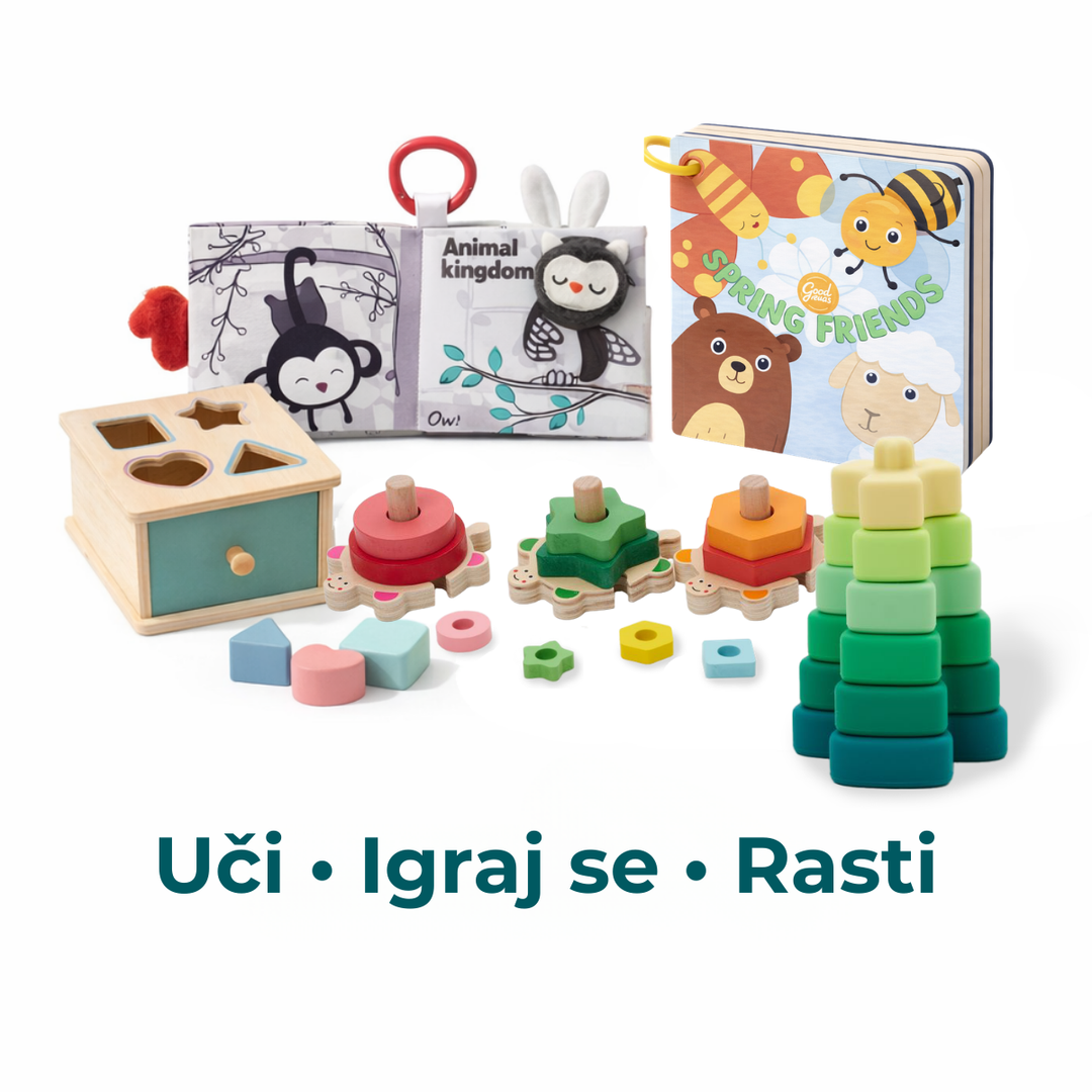 Godišnja pretplata na setove za igru (1–2 godine) — 4 seta godišnje — GoodevasBox