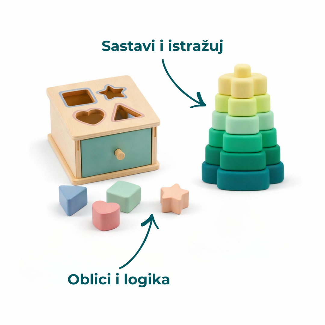 Godišnja pretplata na setove za igru (1–2 godine) — 4 seta godišnje — GoodevasBox