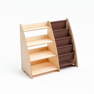 Dječja polica za knjige i igračke – srednja