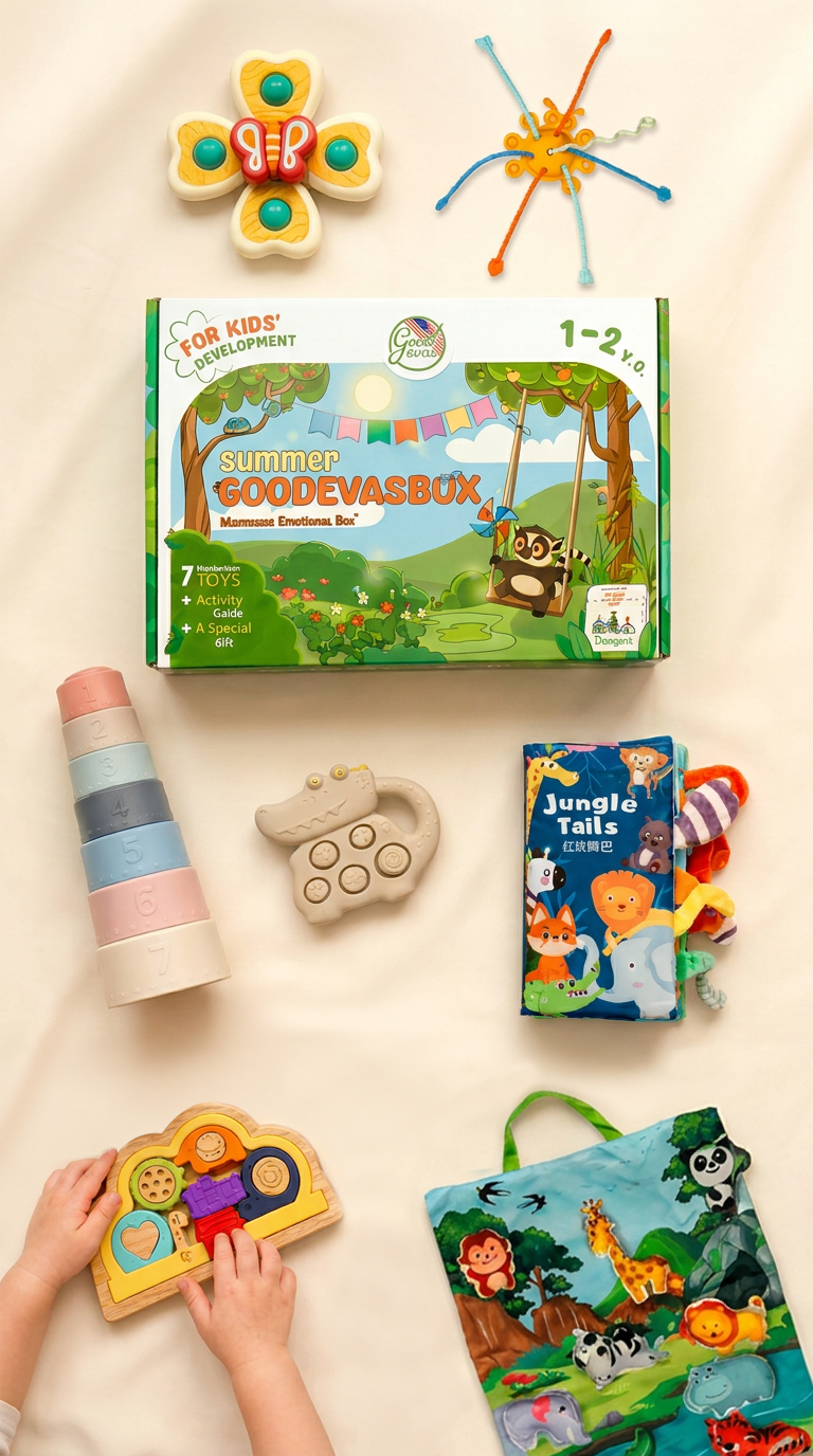 Ljetni set igračaka za djecu (1–2 godine) — GoodevasBox